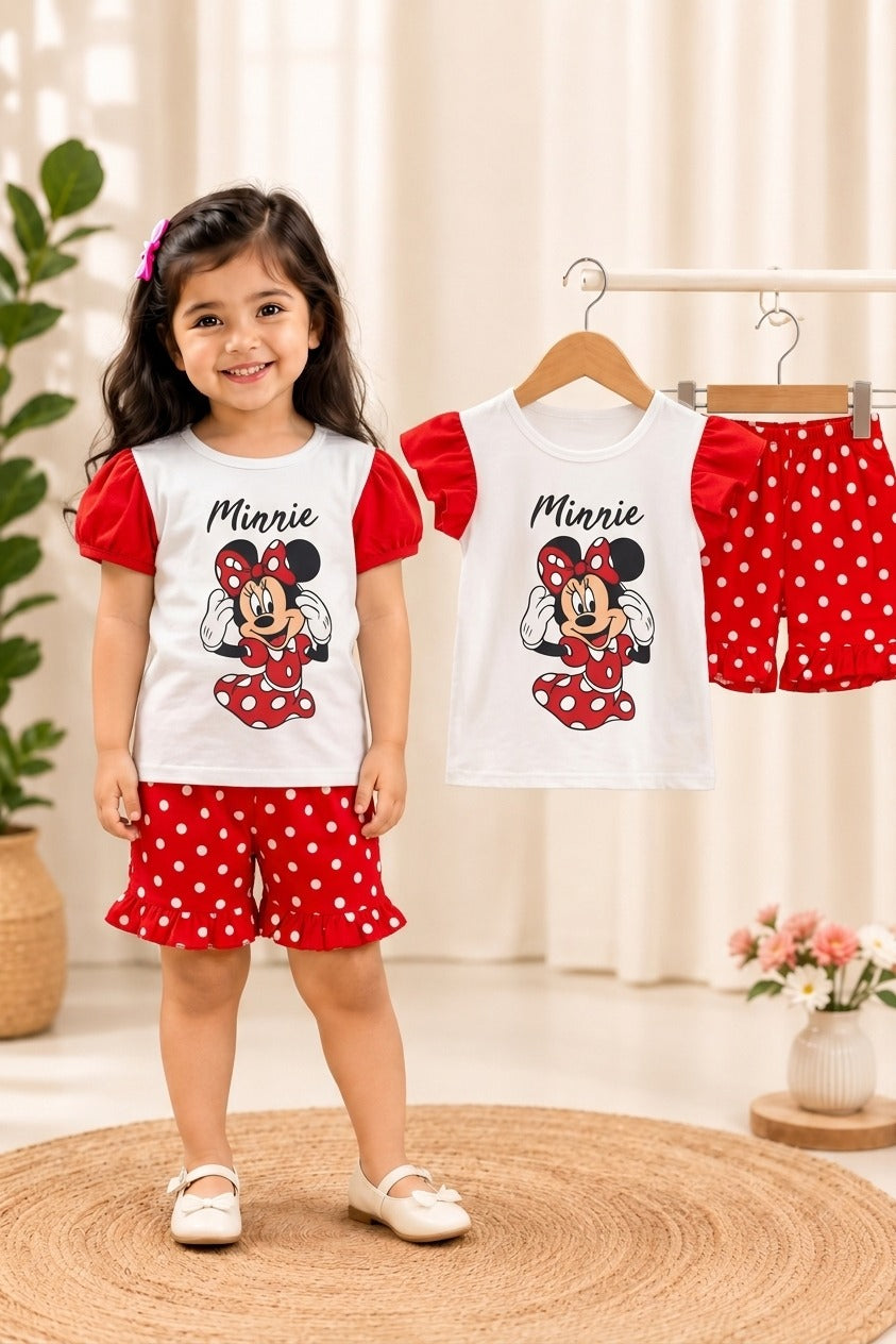 minnie dotty red