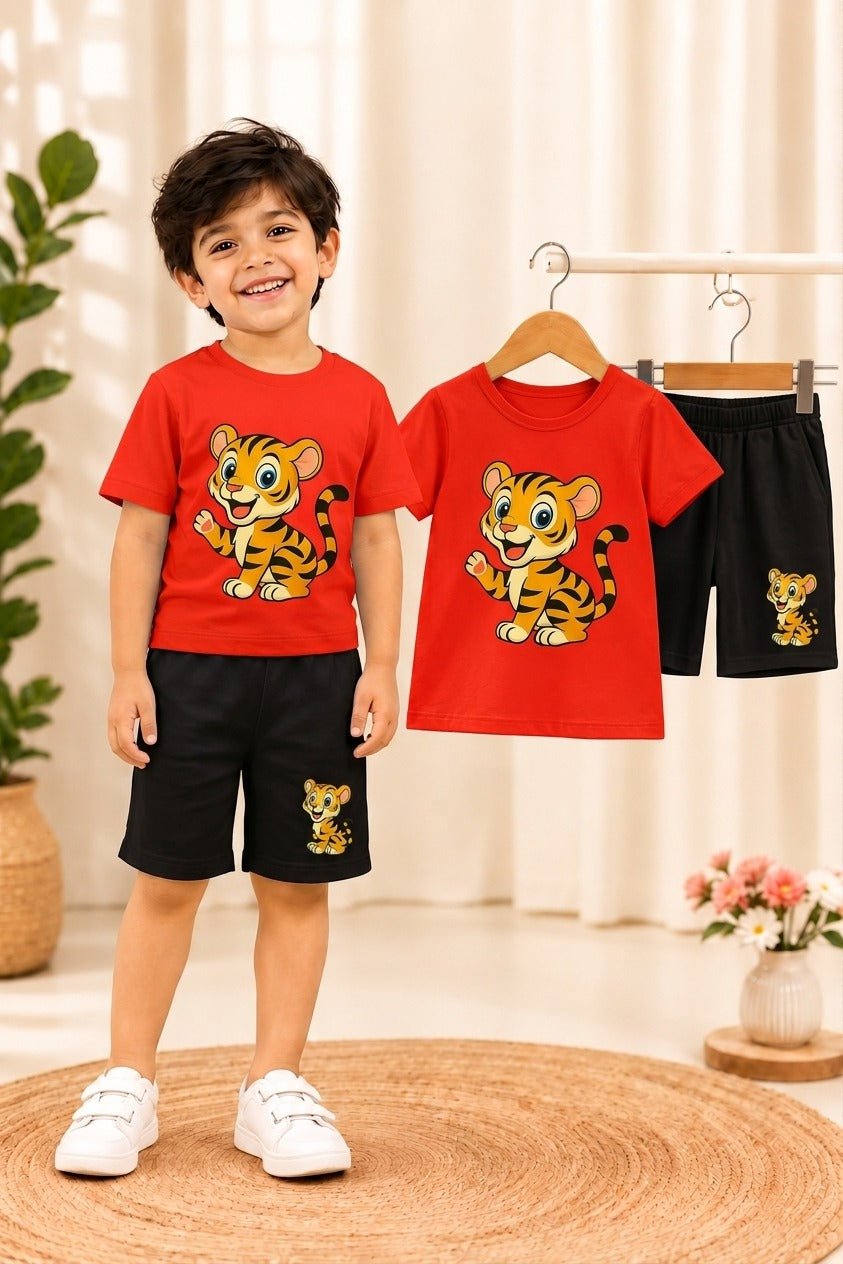roaring tiger red