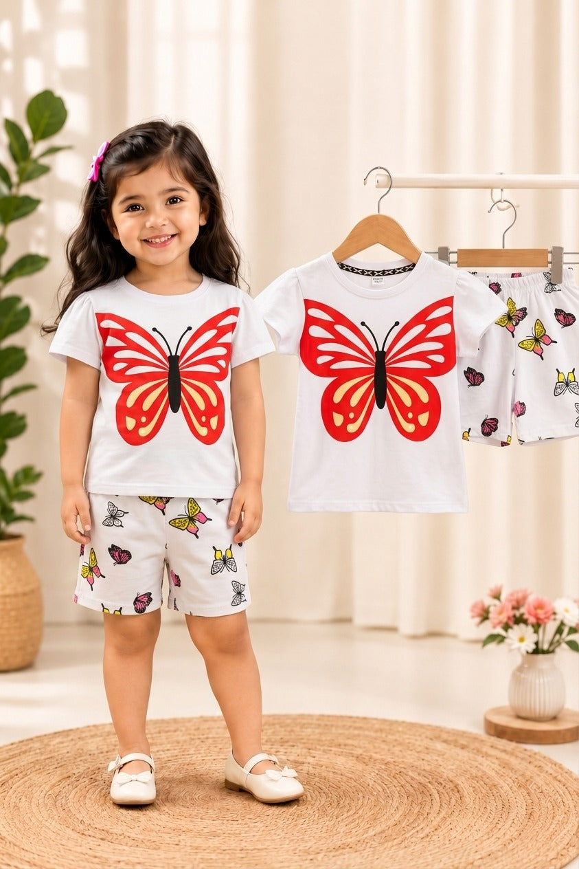 red wing butterfly