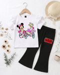Girls T-Shirt & Long Pant Set
