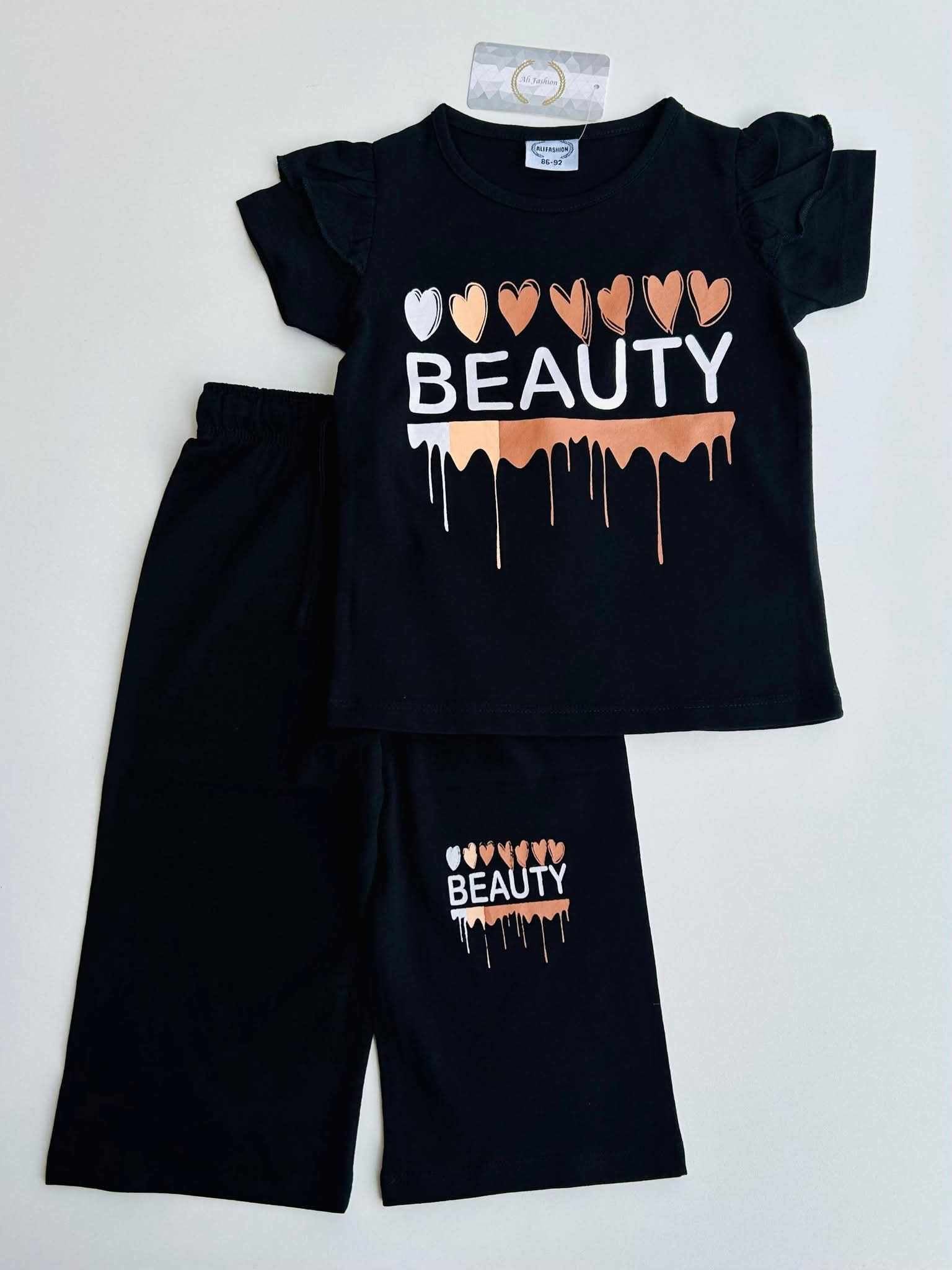 Girls T-Shirt & Long Pant Set