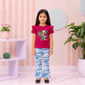 Girls T-Shirt & Long Pant Set