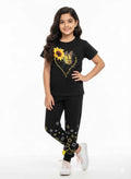 Girls T-Shirt & Long Pant Set