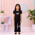 Black Mummy T-shirt --Long Pant Sets