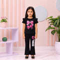 Black Cherry girl T-shirt --Long Pant Sets