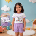 Lavender Bunny Bliss Cotton Co-Ord Set