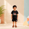 Safari Adventure Jeep Graphic Cotton Shorts Set