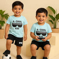 Retro Cool Shades Mint Boys Athletic Set