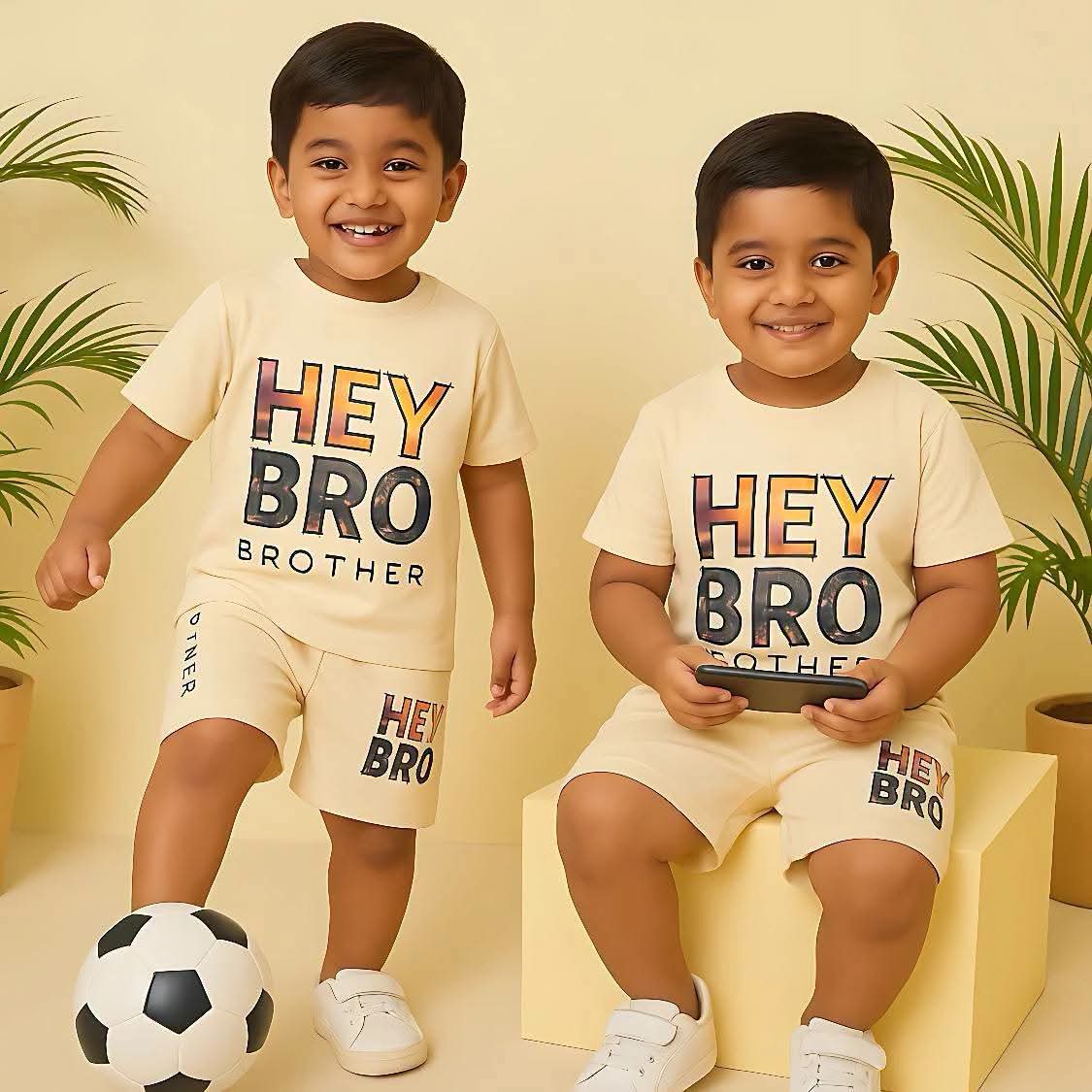 Sunset Horizon Varsity Graphic Boys Co-Ord Set