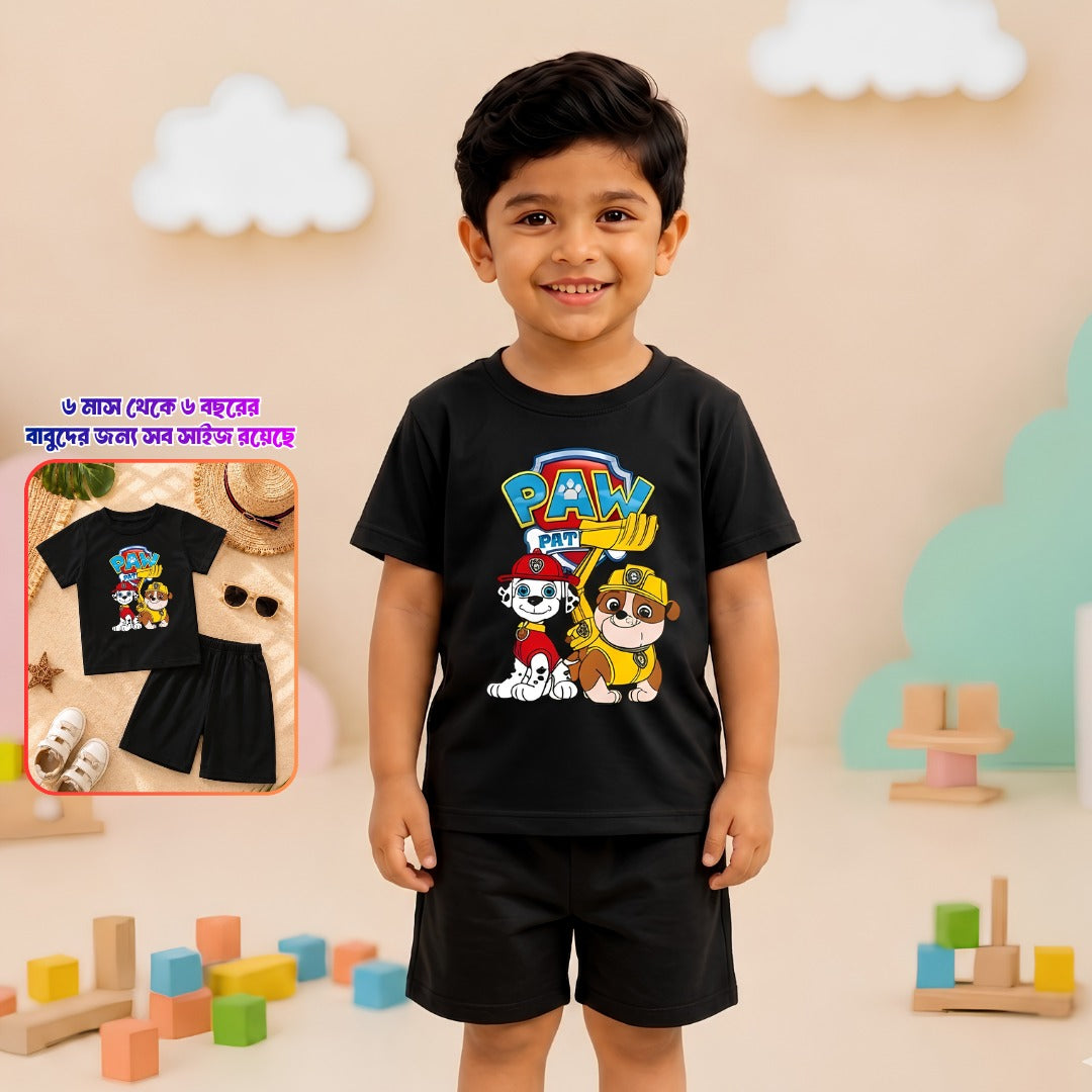 Rescue Pups Adventure Team Boys Casual Set