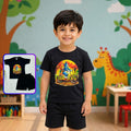 Retro Cycling Cartoon Friends Boys Casual Set