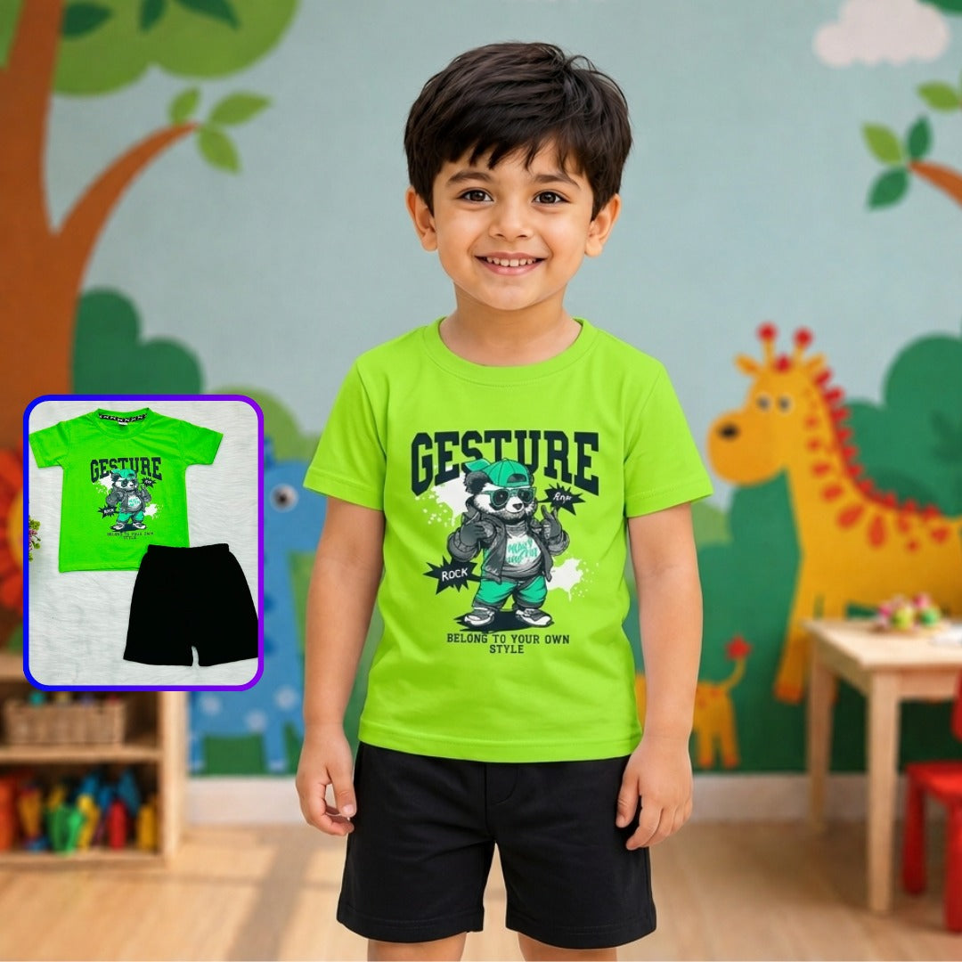 Neon Street Style Panda Boys Premium Set