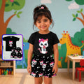 Sundae Treats Kitten Whimsical Girls Patterned Set