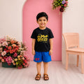 Golden Solstice Horizon Minimalist Boys Loungewear Set