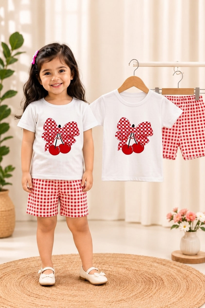 sweet cherry bow