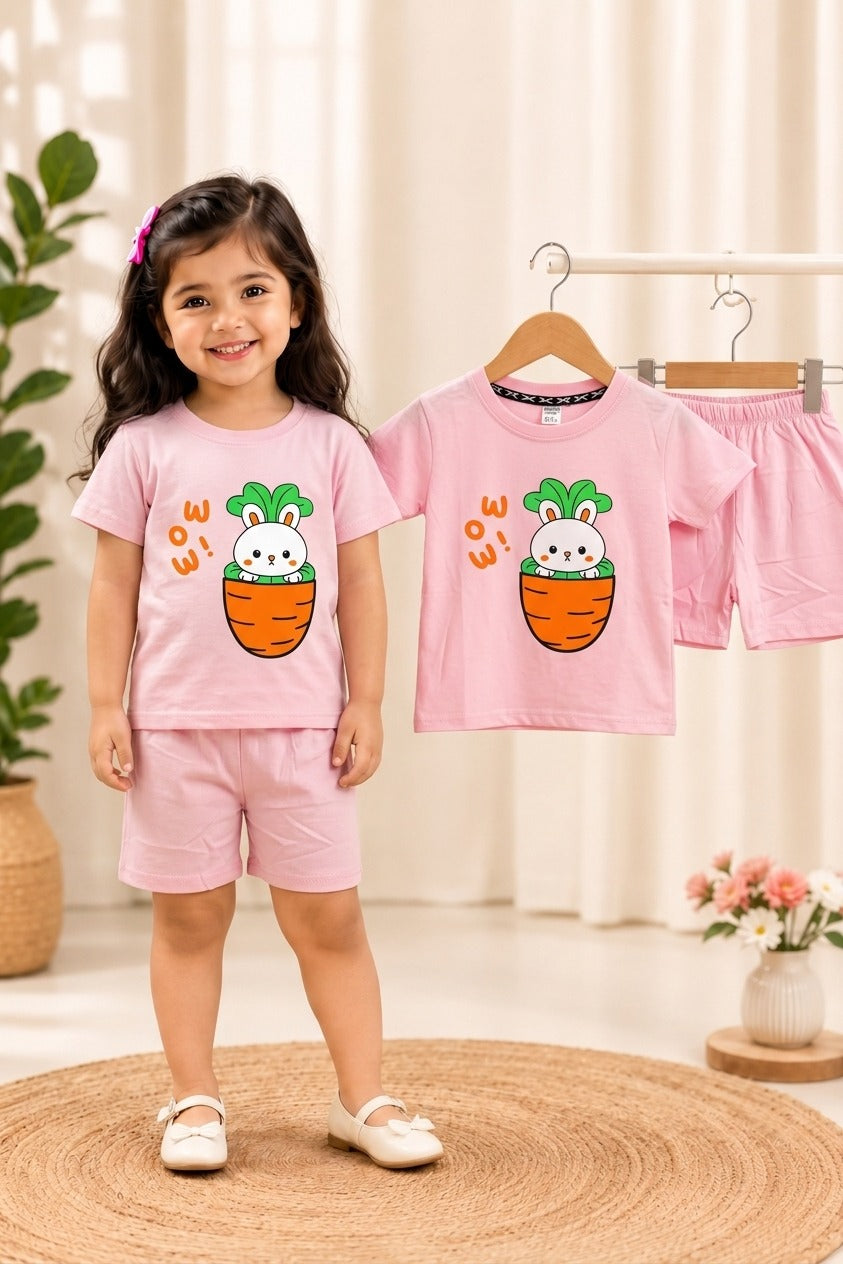 cute carrot bunny