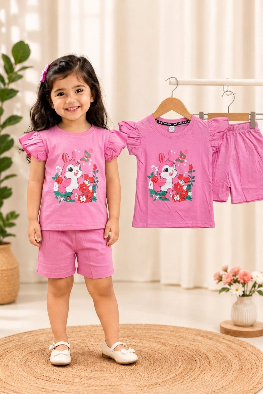 little floral bunny