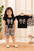 leopard bow chic
