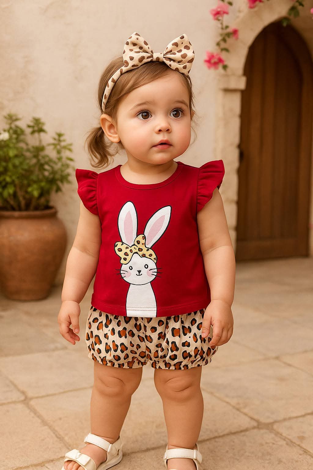 leopard bunny cute