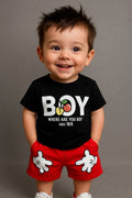 boy cherry red